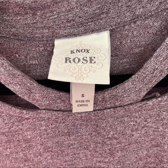 ✨sold✨Knox Rose Purple Tank Top Cut Out Details S - Picture 4 of 5